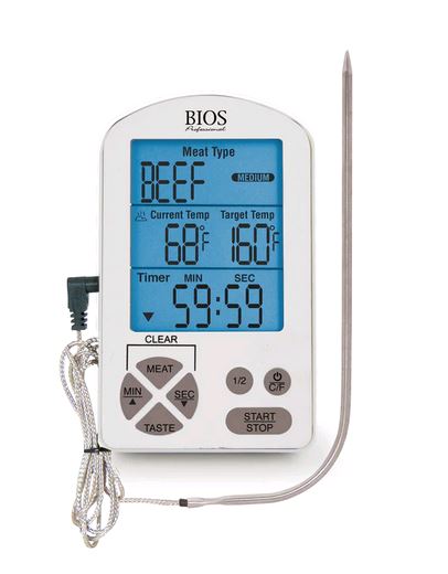 BIOS Medical Wireless Pre programmed Thermometer 32 F 0 C to 482 F