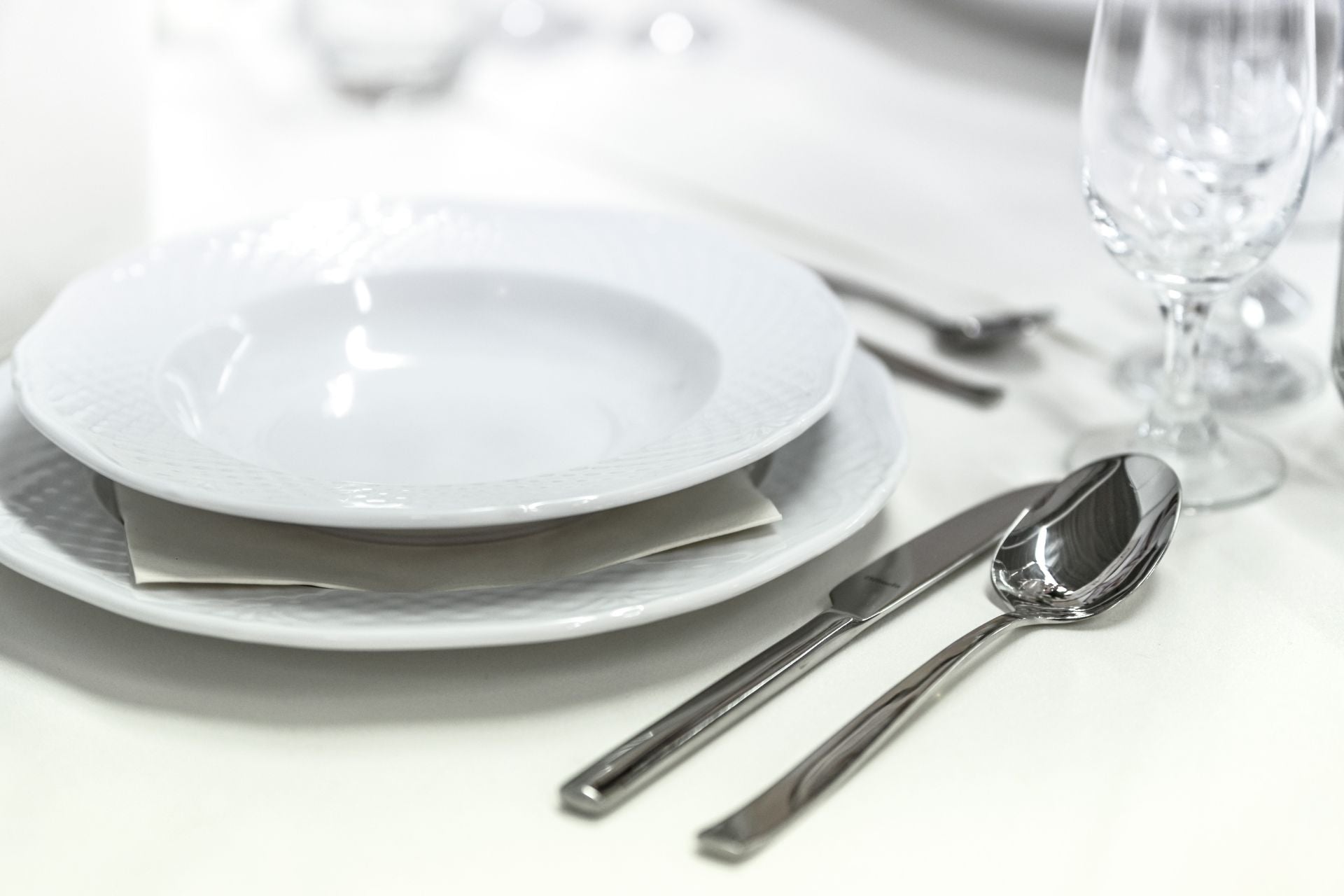 An image of a nicely prepared table setting