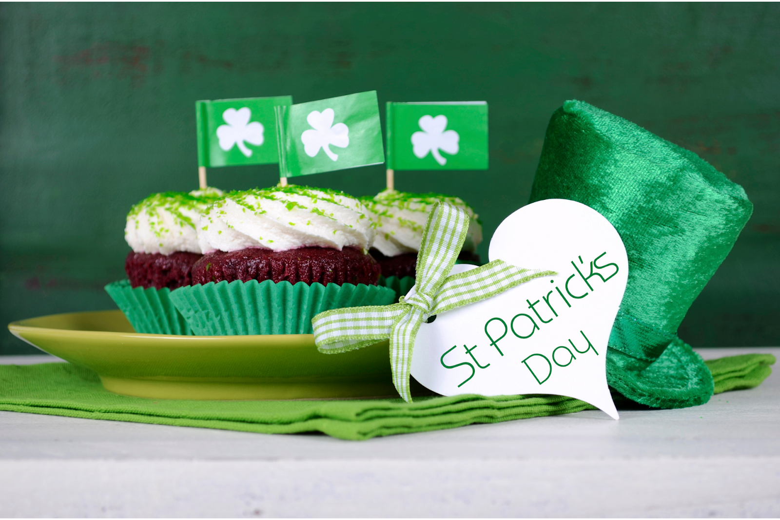 St. Patrick’s Day cupcakes