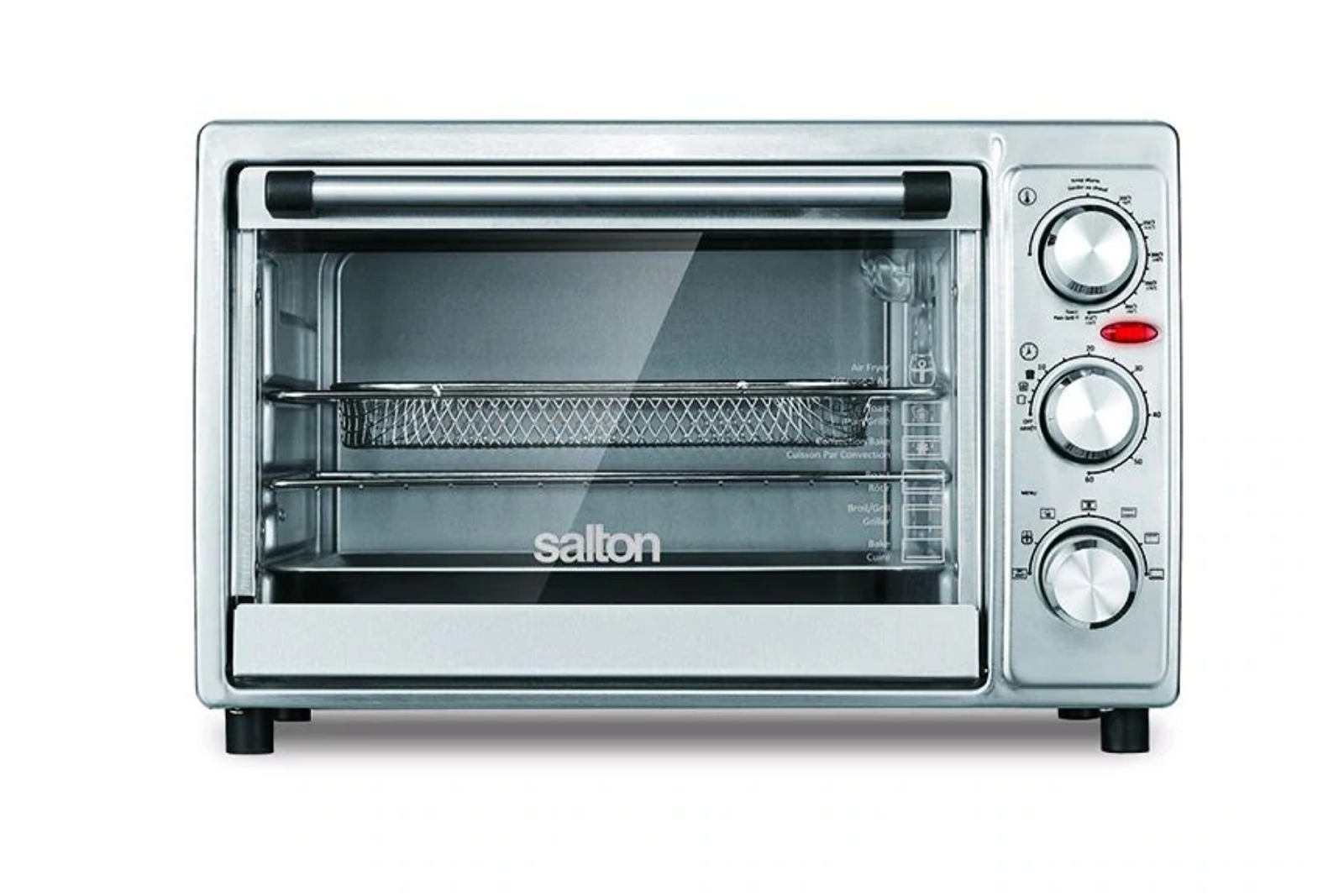 a Salton air fryer and oven toaster