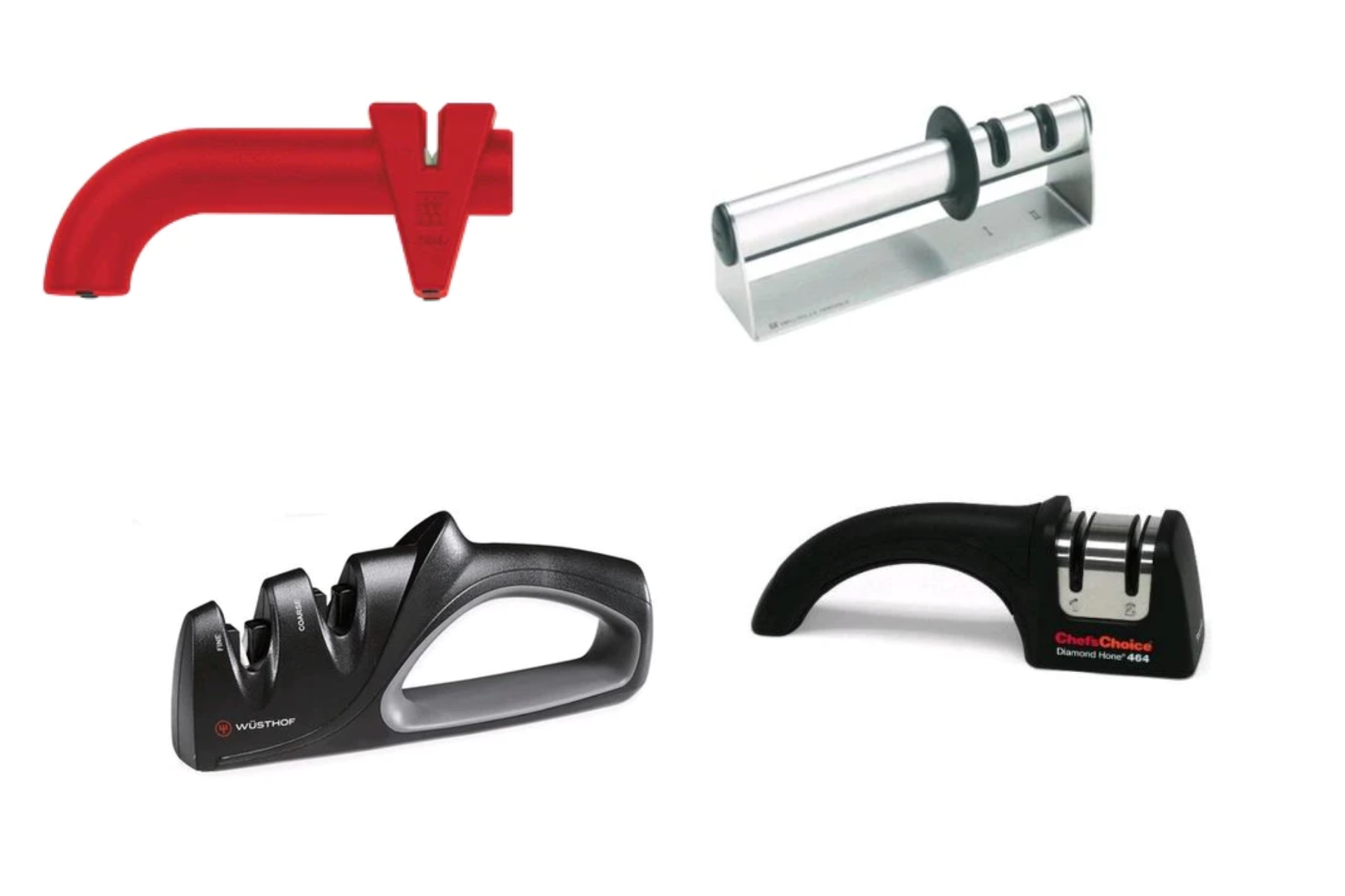 Four of the best manual knife sharpeners from s.t.o.p Restaurant Supply