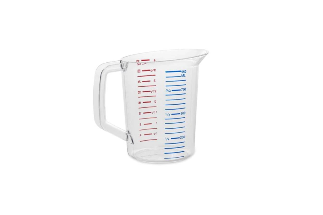 1 QT Bouncer Measuring Cups by Rubbermaid Commercial Products