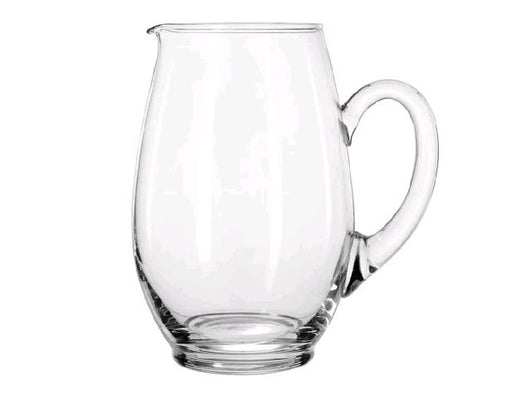 GET P-3064-1-CL 64 oz. Customizable Clear Textured Pitcher with Lid