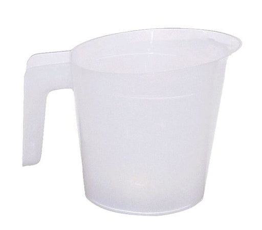 G E T P-3064-1-CL Textured Clear Polycarbonate 64 oz Pitcher W Lid