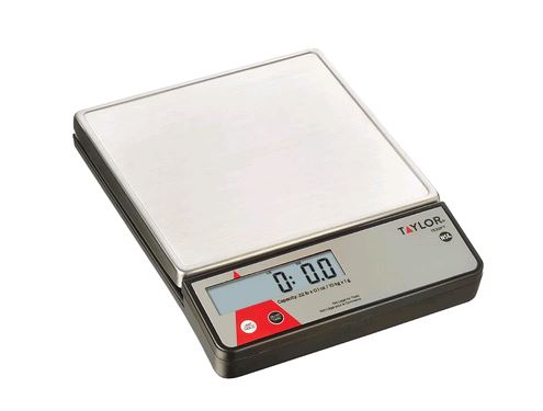 Taylor THD32D Scale, Portion, 32 oz x 1/8 oz Graduation, Platform, NSF, Stainless Steel Portion Control Food Scale
