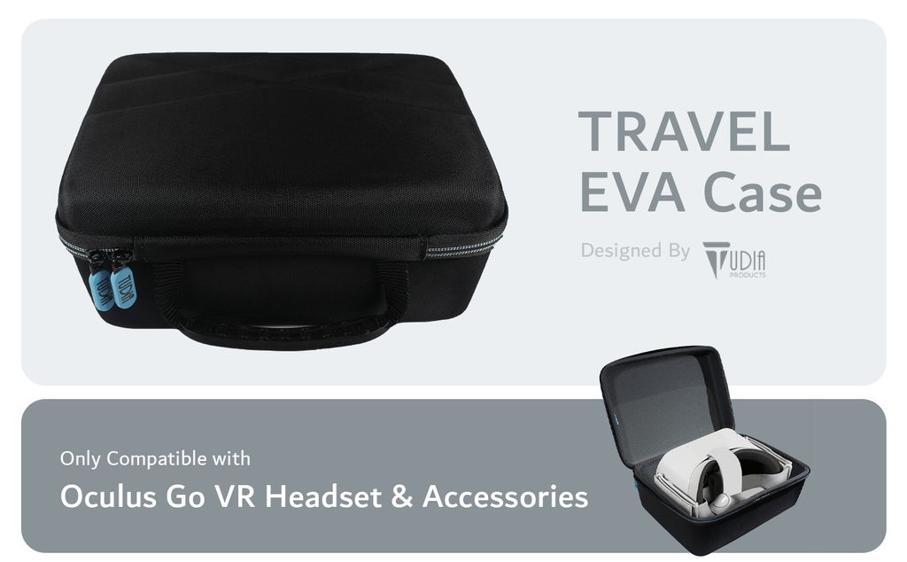 EVA Storage Carrying Case for Oculus Go VR Wireless Headset, Controlle –  TUDIA Products