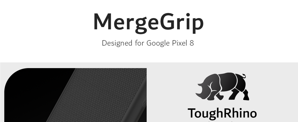 TUDIA MergeGrip Designed for Google Pixel 8 features Tough Rhino Technology. Certified military grade and ToughRhino Technology for dual layer protection against drops and scratches.