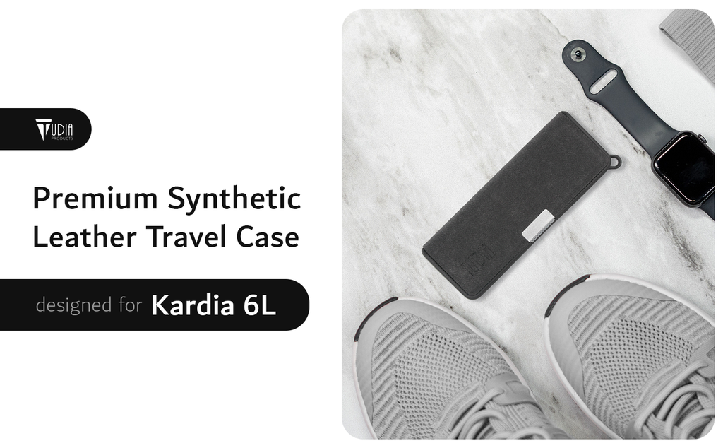  Carrying case for Kardia Mobile EKG Monitor - Travel Kardia  Case Fits in Pocket, Features Magnetic Closure to Keep Kardia Device Safe  On The Go, NOT Fit KardiaMobile 6L,Dark Blue 