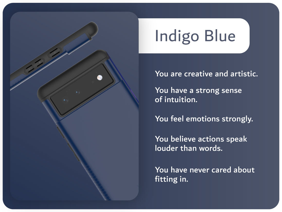 Indigo Blue Color Personality