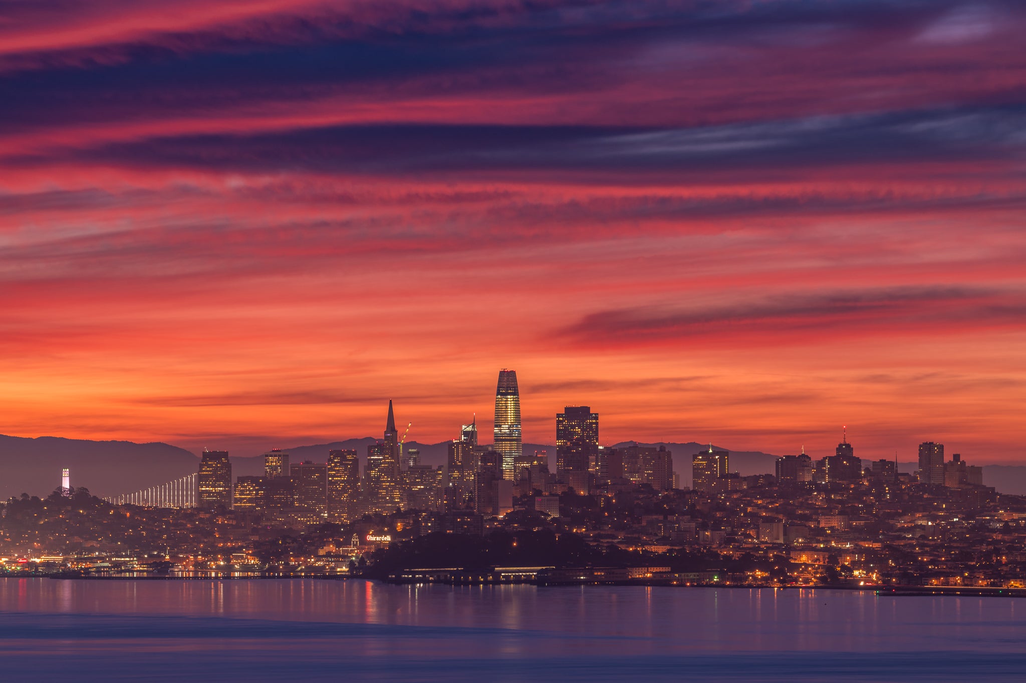 Sunrise San Francisco Skyline – Getty Photography