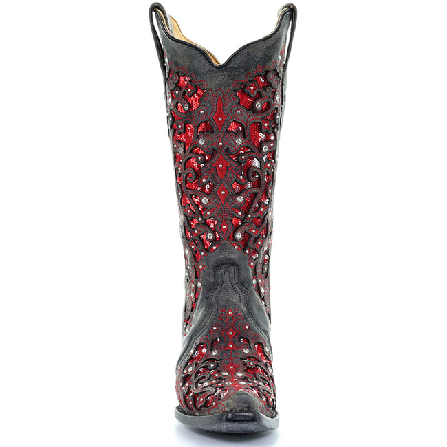 sequin cowgirl boots