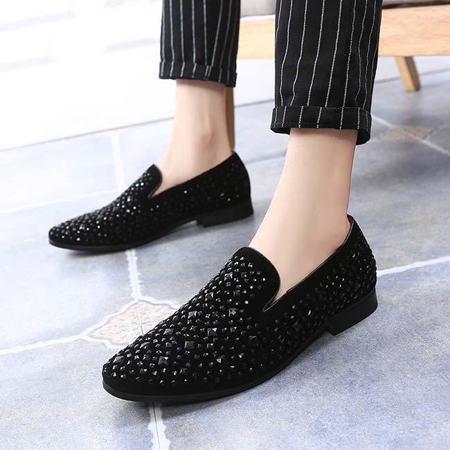 rhinestone dress shoes