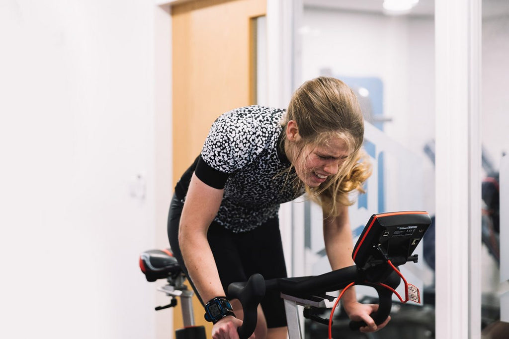 Jess on the bike