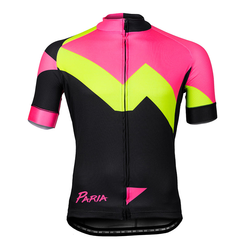 fluro cycling jersey