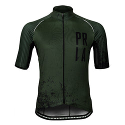 green cycling jersey