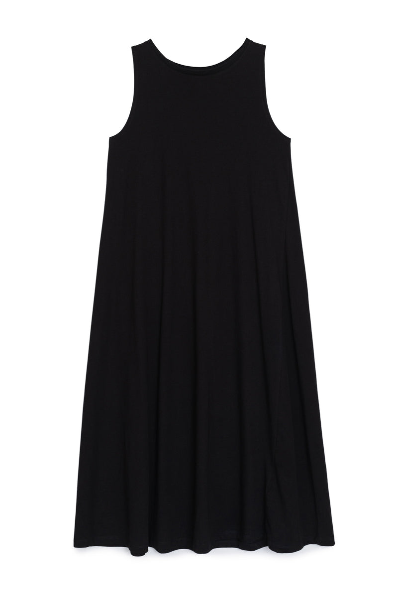 Shop Tank Swing Dress - Black | Kowtow Clothing