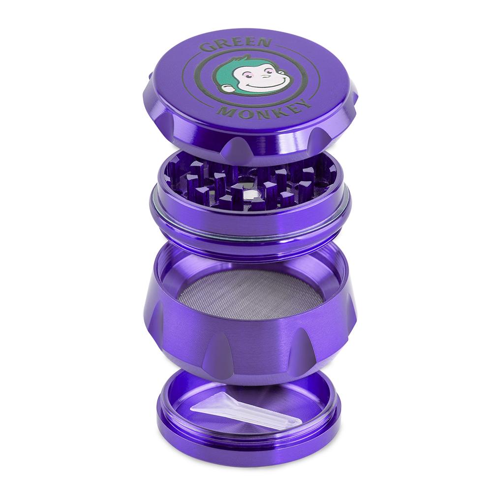 Green Monkey Capuchin Grinder - Purple - 40MM - Green Monkey Grinder –  Green Monkey Grinders