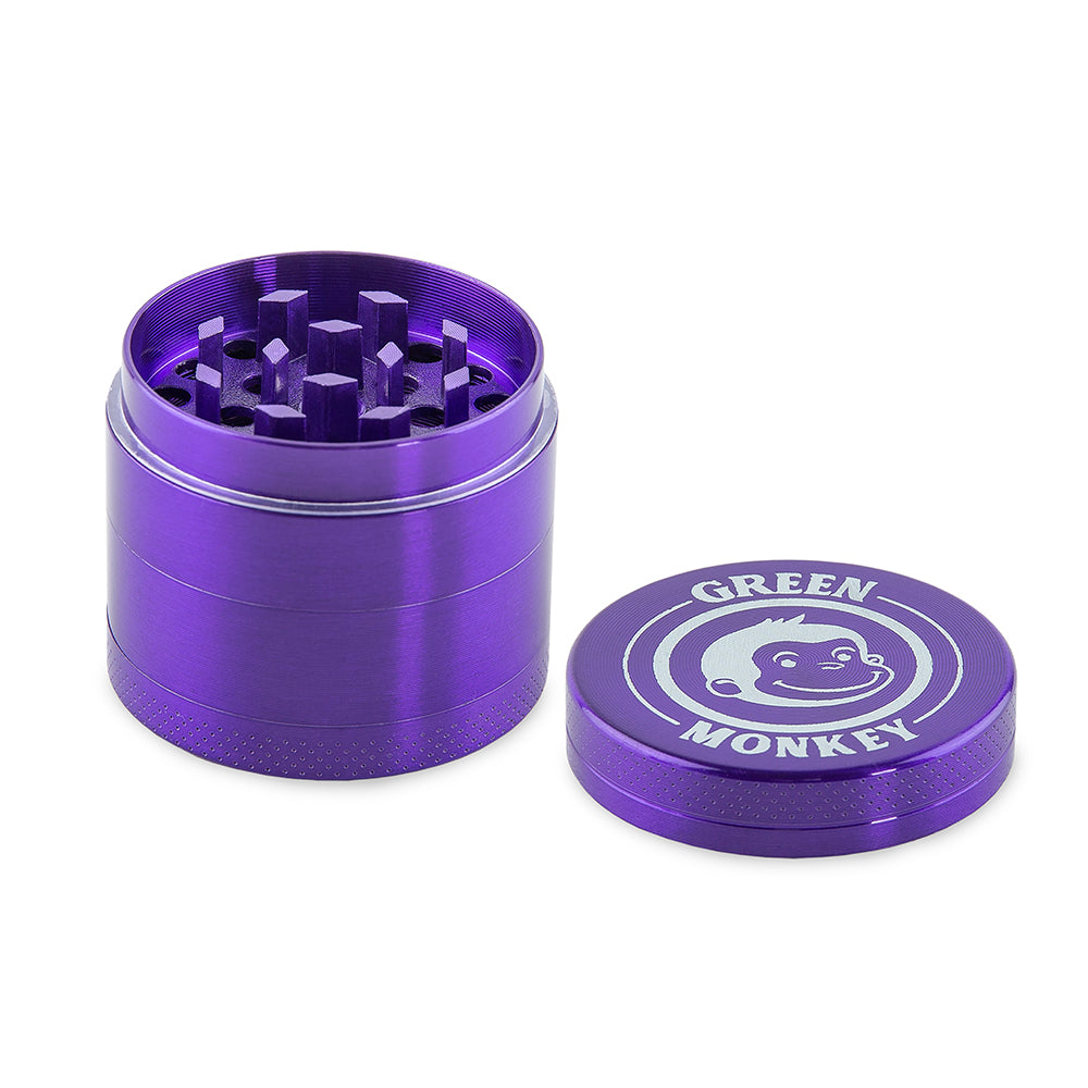 Green Monkey Capuchin Grinder - Purple - 40MM - Green Monkey Grinder –  Green Monkey Grinders