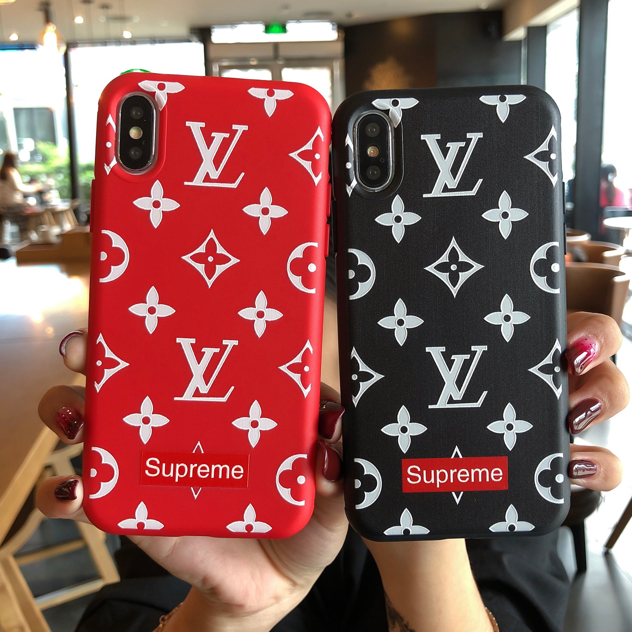 Supreme x Louis Vuitton iPhone Case | The Hype Planet