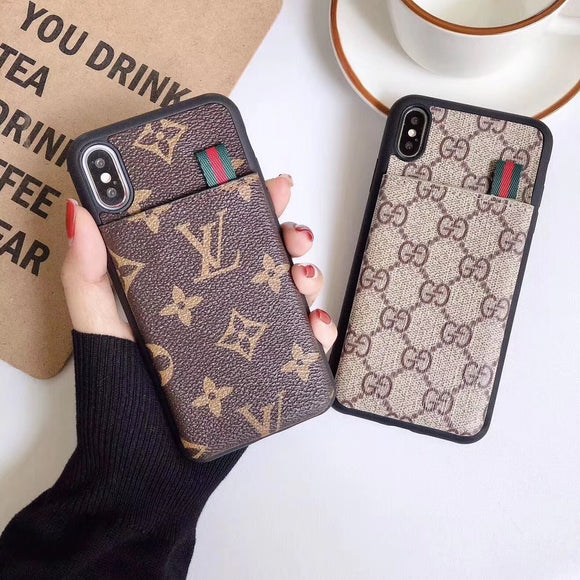 Gucci x Louis Vuitton Card Holder Phone Case – The Hype Planet