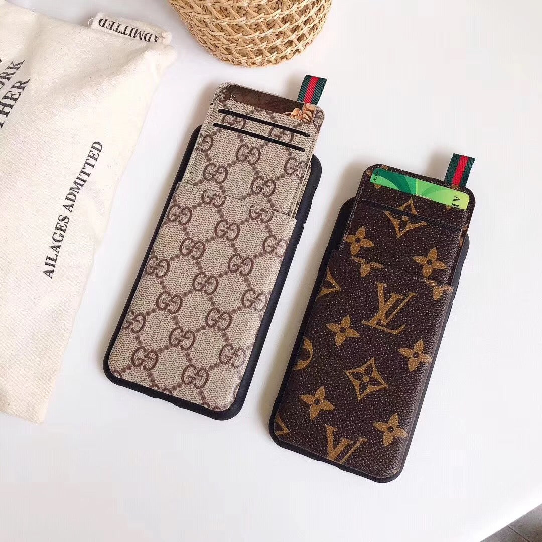 gucci phone case with card holder