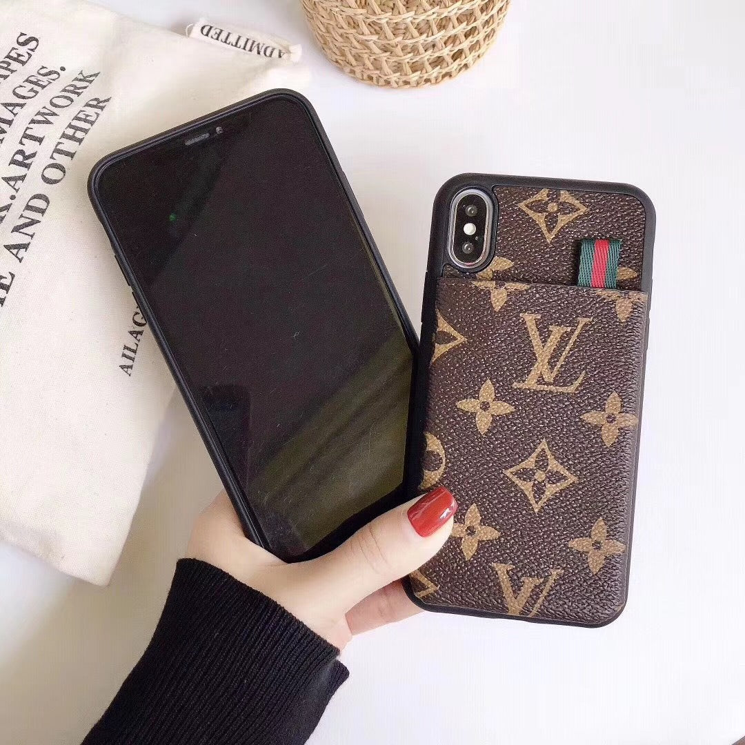 Gucci x Louis Vuitton Card Holder Phone Case – The Hype Planet