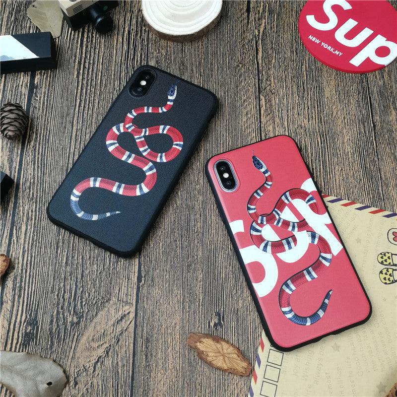 gucci snake iphone xs max case