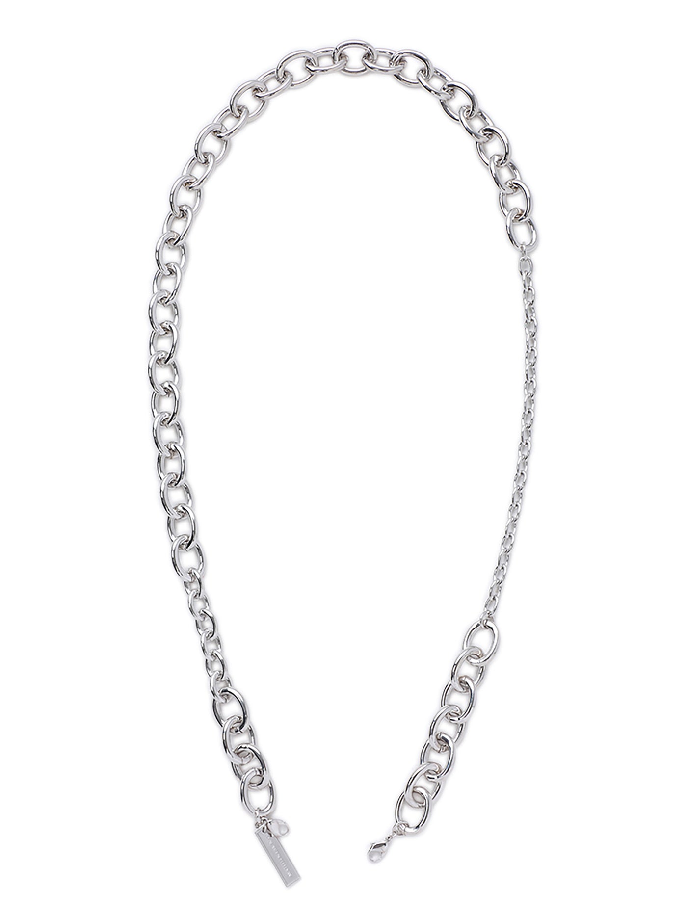 Mix chain 3way necklace (large)