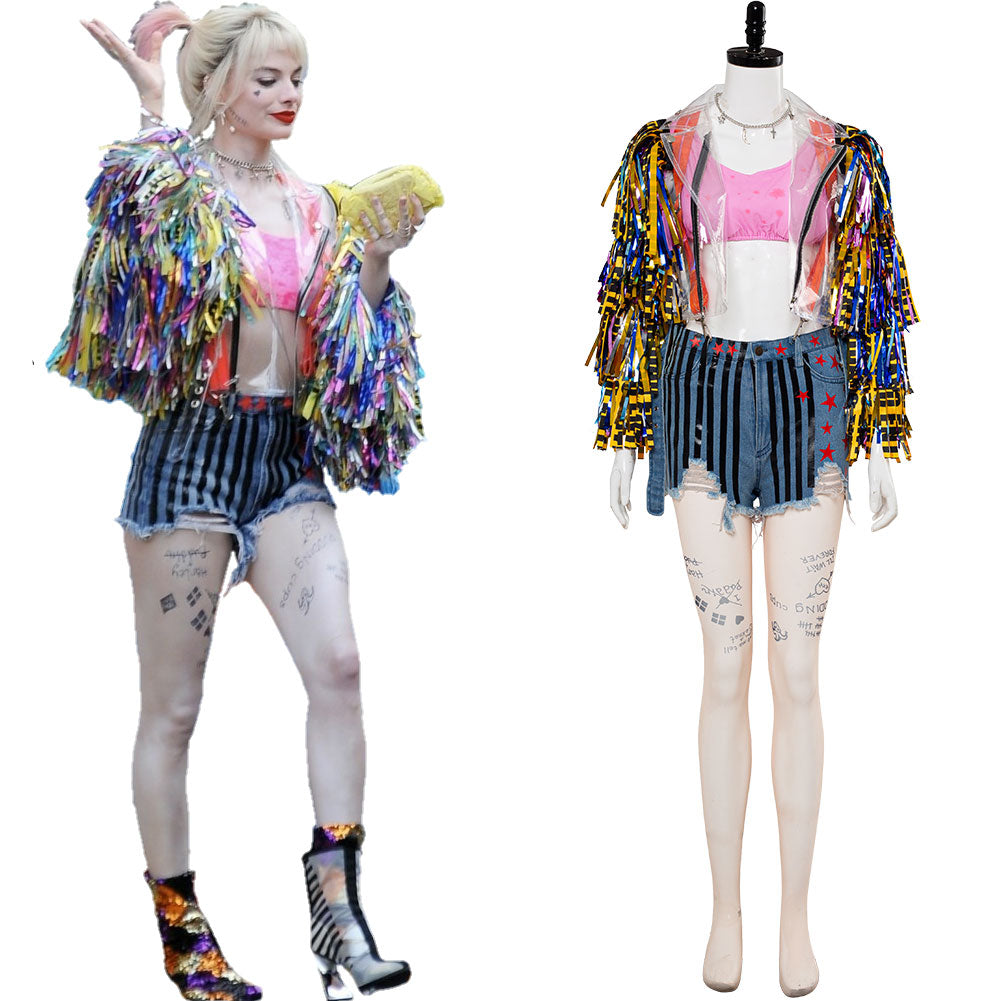 2020 Film Birds Of Prey Harley Quinn Cosplay Costume Cosplayskyfr 