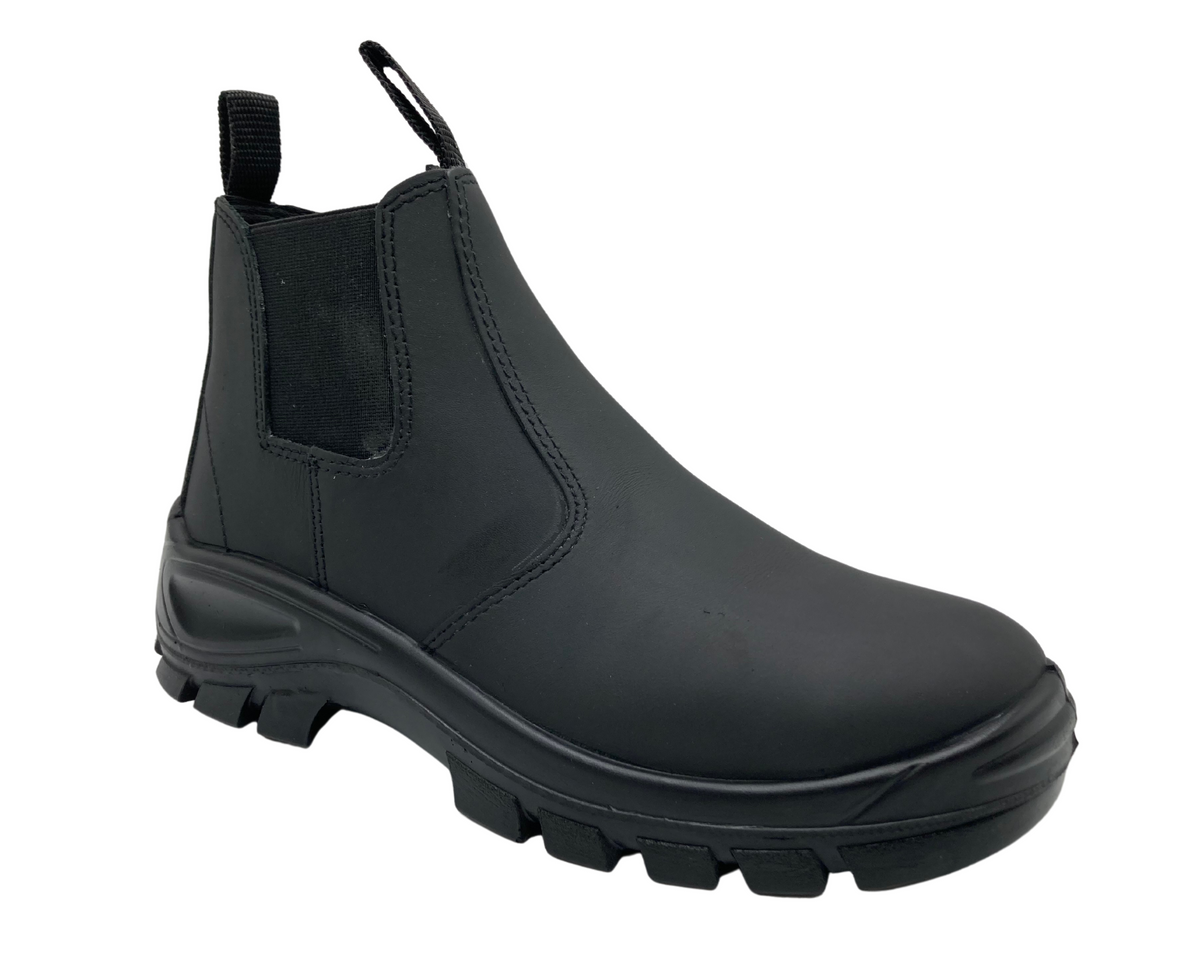 Safety Footwear - Bova Chelsea Boot STC Black | Basson Workwear