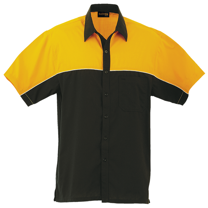 Shirts - Barron Mens Racing Pit Shirt | Basson Workwear