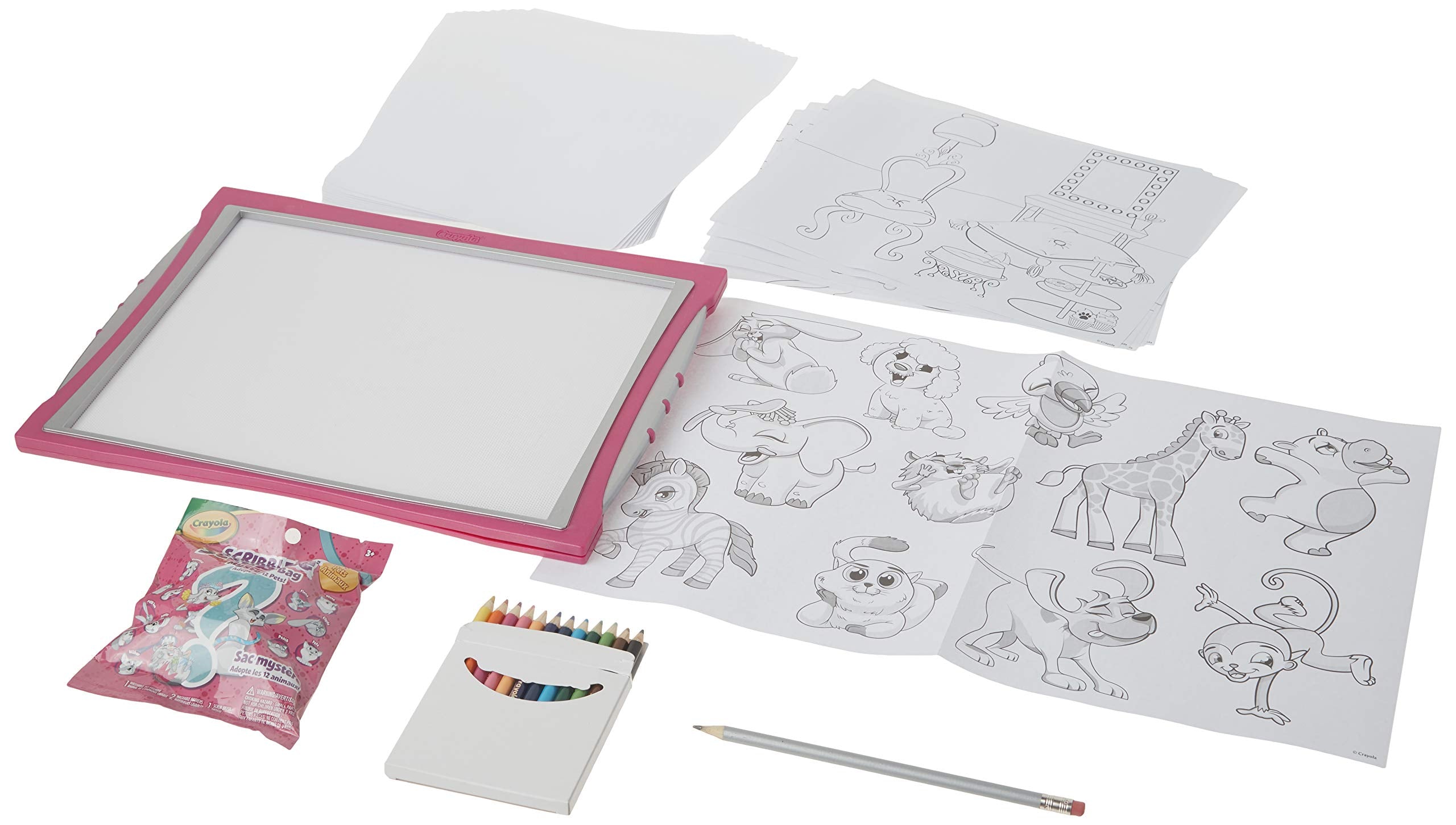 scribble scrubbie light up tracing pad