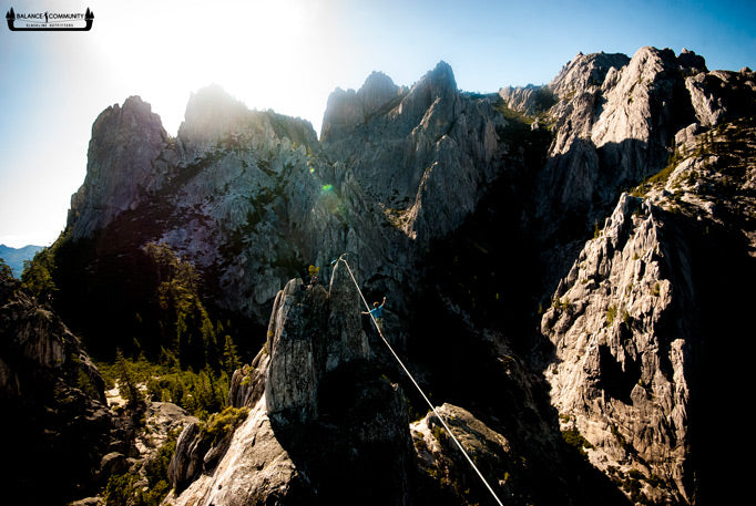 A view from above Shastizer at Castle Crags - Photo by Jordan Tybon