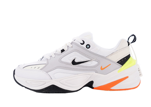 nike m2k tekno blancas naranja