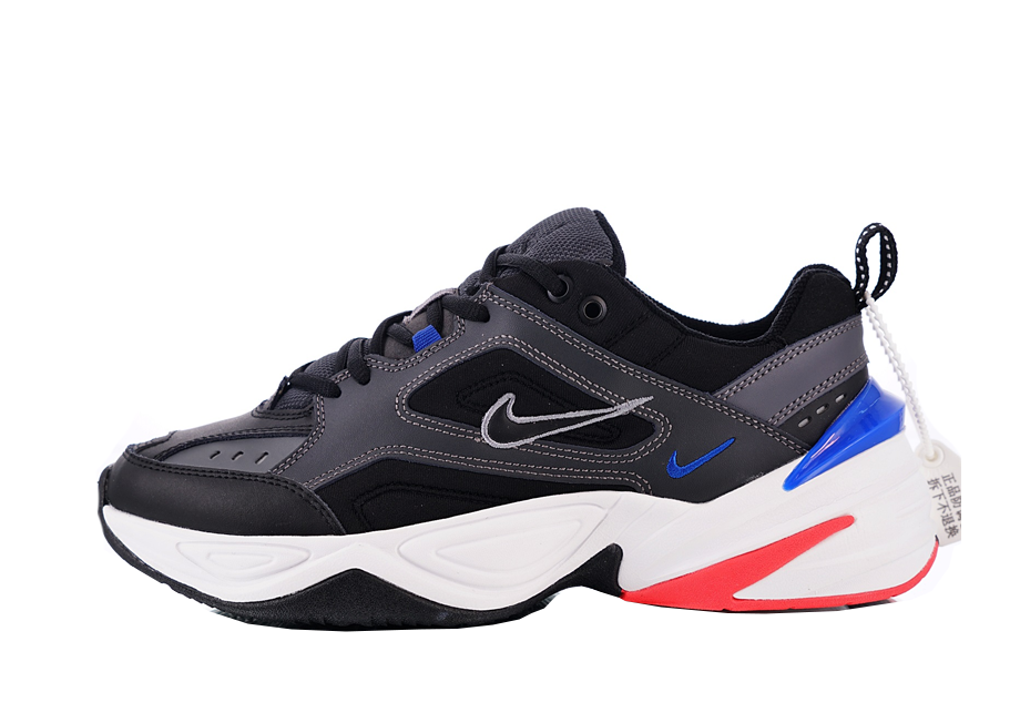 nike m2k tekno rosse blu