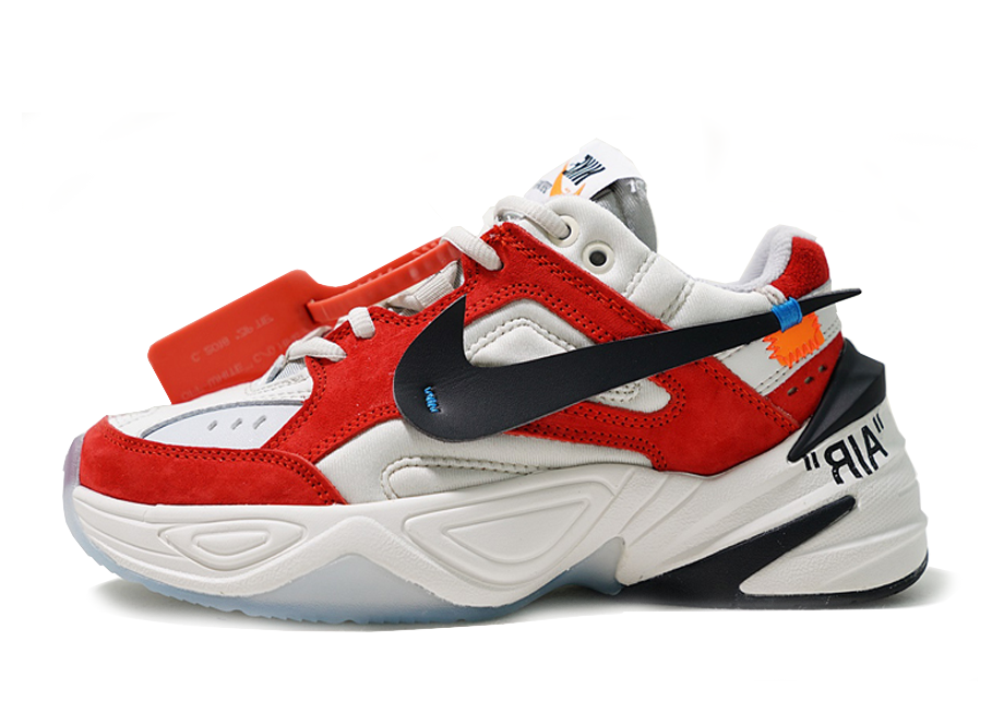 Nike M2K Tekno x Off Bianco e Rosso - Casa di Zapas : Nuova Collezione  Online