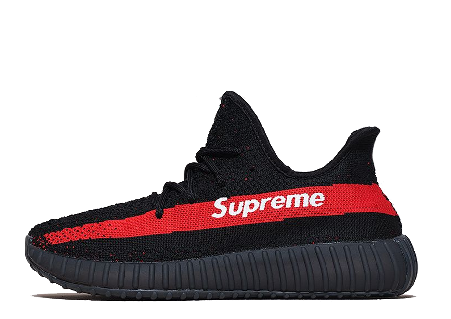 Adidas Yeezy nero Supreme striscia rossa - Casa di Zapas : Nuova Collezione  Online