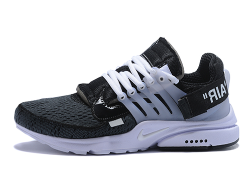 nike presto negro y blanco