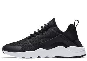 huarache negras suela blanca