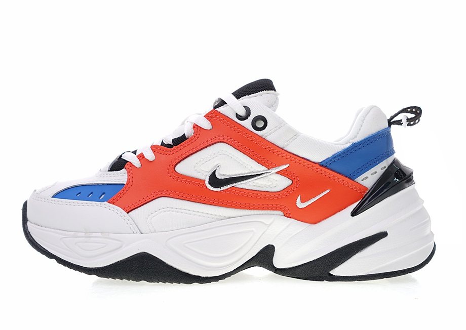 Nike M2K Tekno Tekno arancione blu e bianco - Casa di Zapas : Nuova  Collezione Online