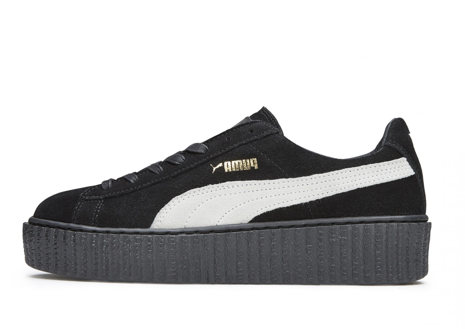 puma creepers bianche