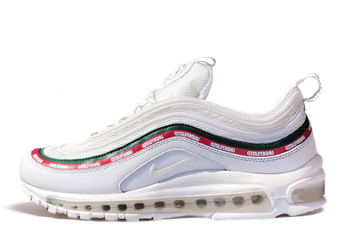 nike 97 blancas y rojas