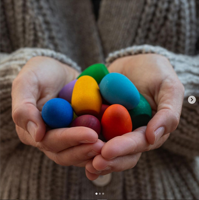 Grapat Simple Little Things new mandala set Rainbow eggs for 2021