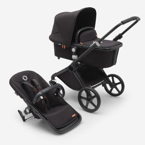 Bugaboo Cameleon 3 Plus seat and carrycot pushchair Black sun