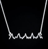 baby's heartbeat necklaces