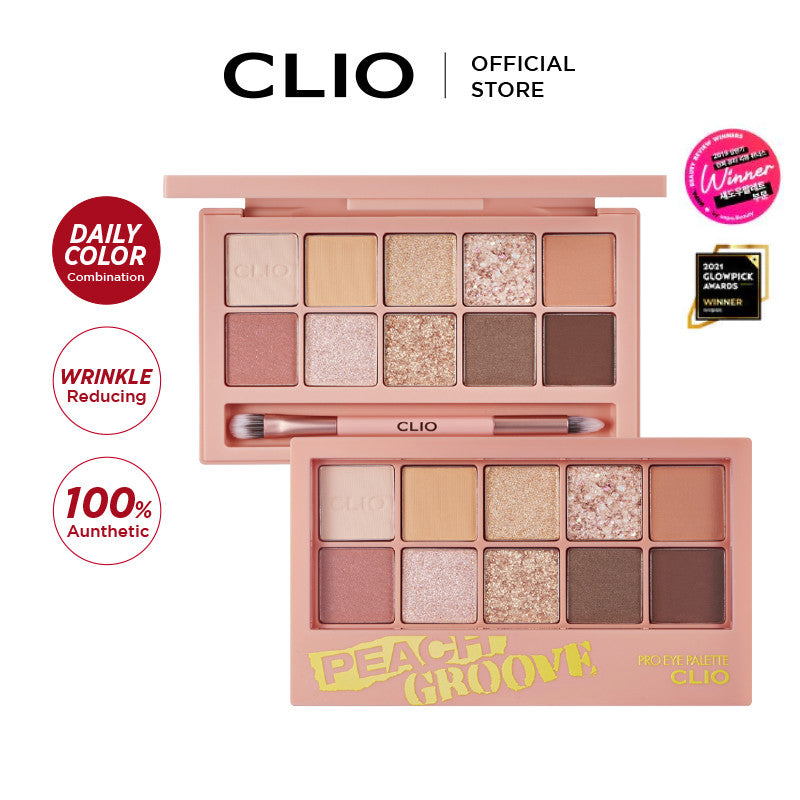 CLIO Pro Eye Palette #07 Peach Groove | WOOH | Reviews on Judge.me