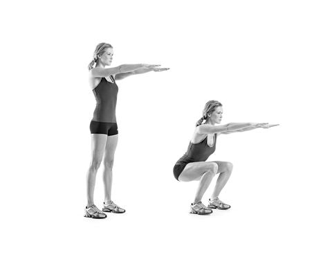 squat calf raise