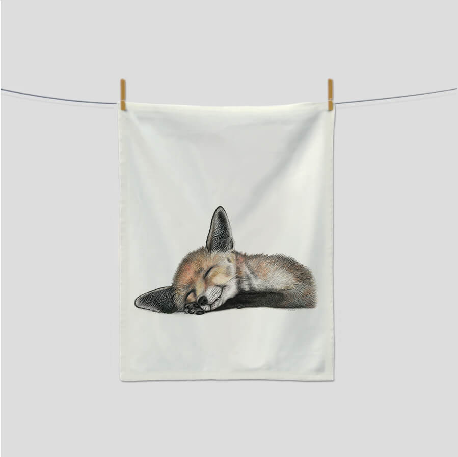 fox kitchen towels