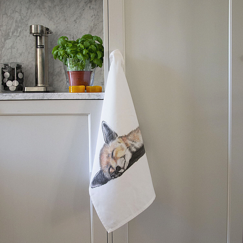 fox kitchen towels