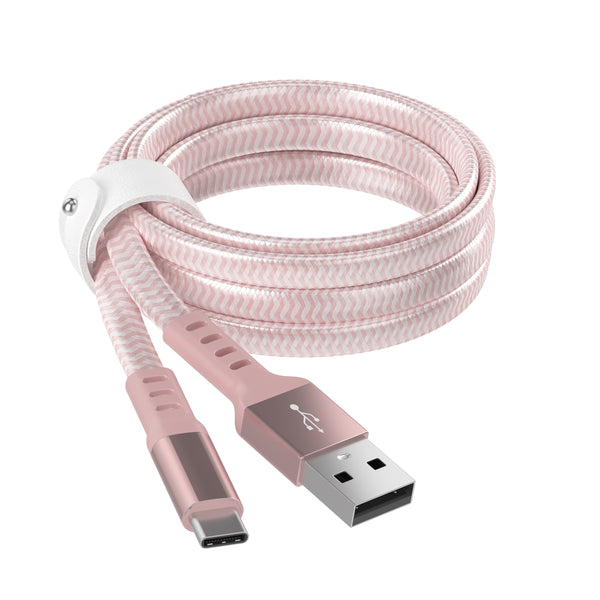 Type-C To Type-C 65W Nylon Braided Cable 6ft/1.8m - Dura Speed 